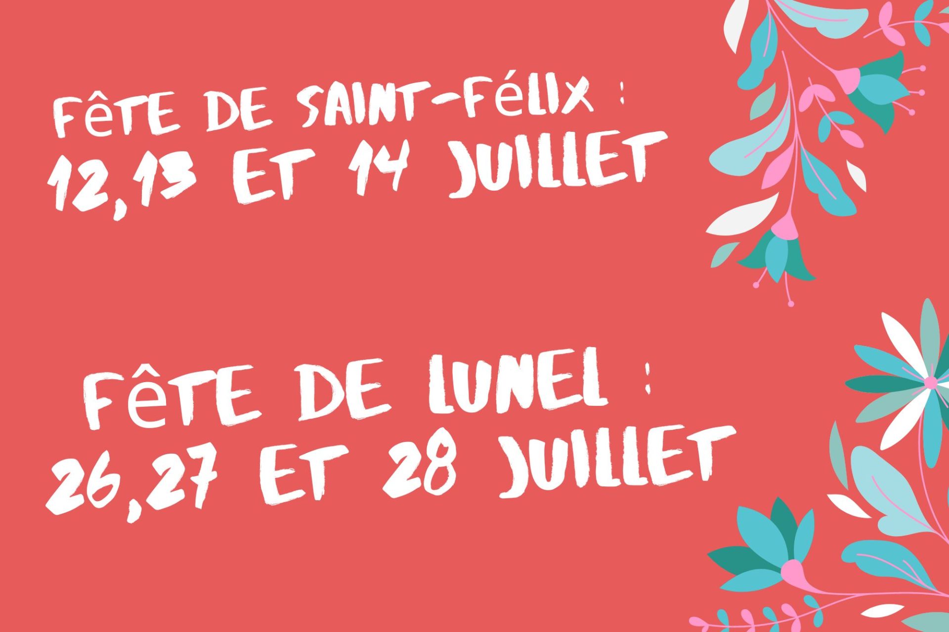 Lire la suite à propos de l’article Fêtes du village !